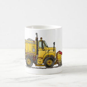 Tasses de camion de chasse-neige