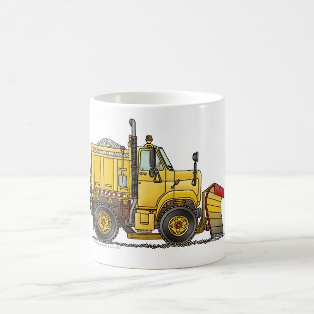 Tasses de camion de chasse-neige (Centre)