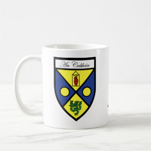 Tasses de carte et de crête de Cavan du comté