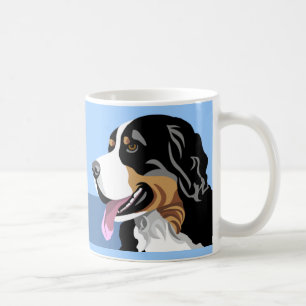 Tasses de chien de montagne de Bernese