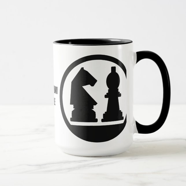 Tasses de coutume d'ÉCHECS (Droite)