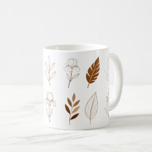 Tasses de design botanique