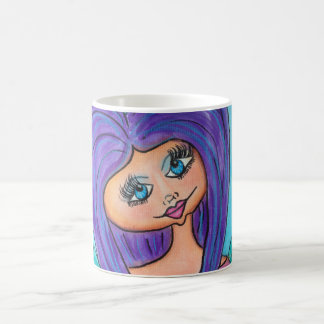 Tasses de femme de caverne - pourpre