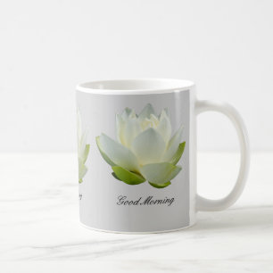 Tasses de fleur de Lotus blanc