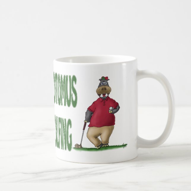 Tasses de golf : Hippopotame de Shankapotomus (Droite)