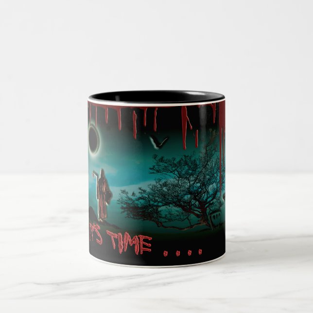 Tasses de Halloween et tasses - faucheuse (Centre)