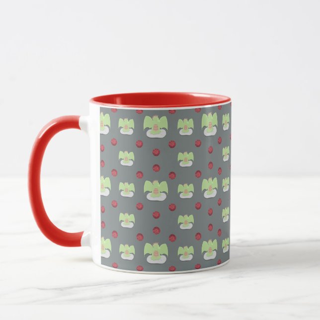 Tasses de juillet avec pierres précieuses et drago (Gauche)