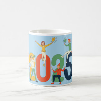 tasses de la nouvelle année