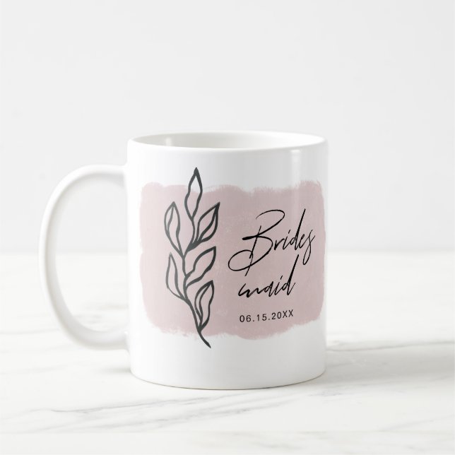 Tasses de script demoiselle d'honneur | Fields Of  (Gauche)