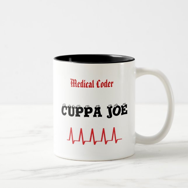 Tasses de thé Médicales Joe de codeur (Droit)