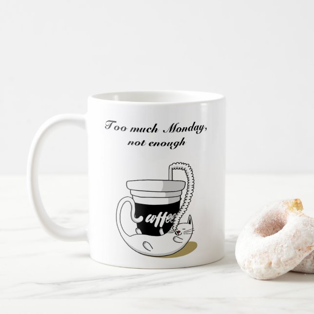 tasses d'humour de bureau (Avec donut)