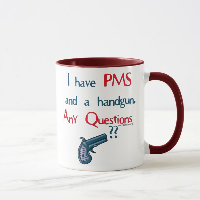 Tasses d'humour de PMS (Droite)