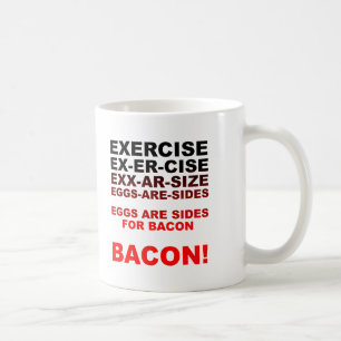 Tasses Drôles Œufs Pour Bacon