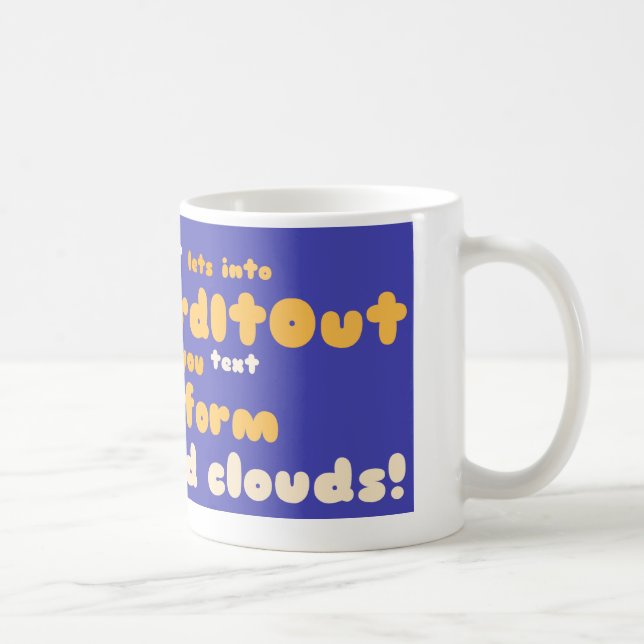 Tasses : enroulé autour de la disposition (Droite)