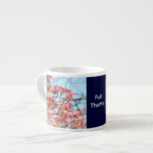 Tasses espresso Full Thottle cadeaux Fleurs de cor