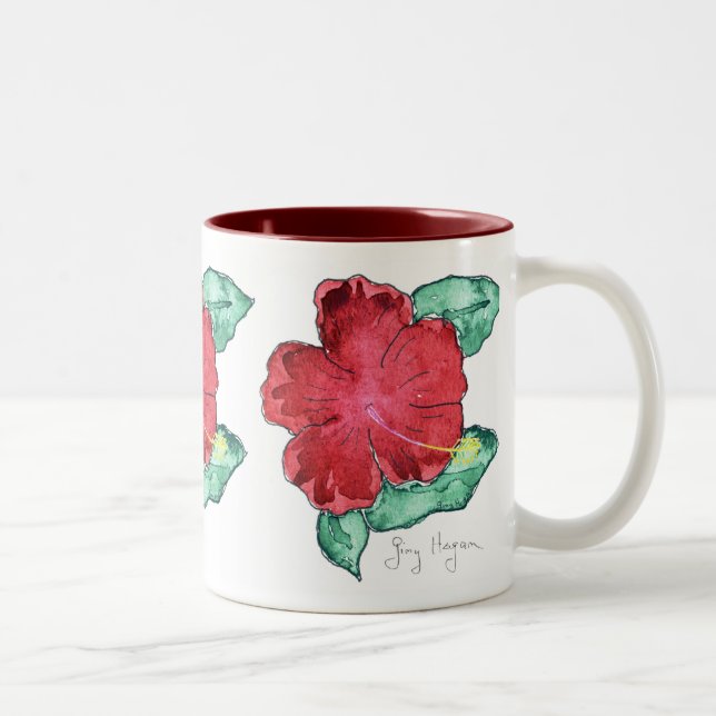 Tasses et Drinkware de ketmie (Droit)