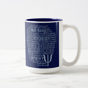 Tasses faites sur commande de couleur de nuage de
