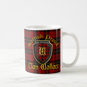 Tasses fières écossaises de tasses de Wallace de