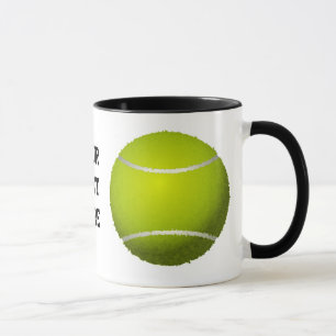 tasses fraîches de balle de tennis