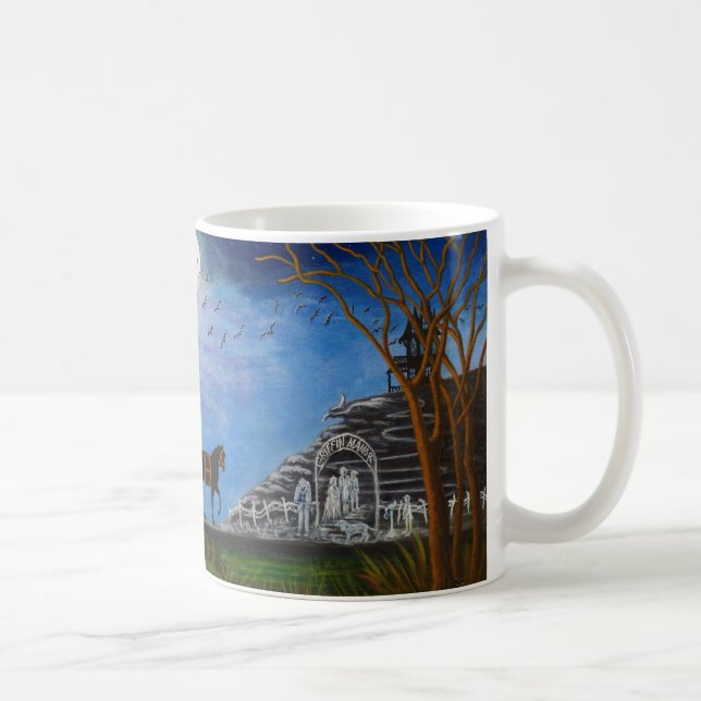 Tasses "lune de miel de mariage de Halloween de (Droite)