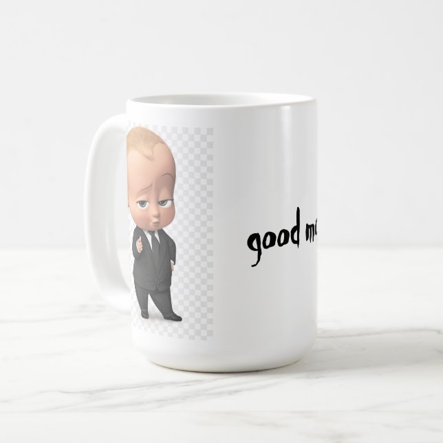 tasses matinales avec bébé patron.. (Devant gauche)