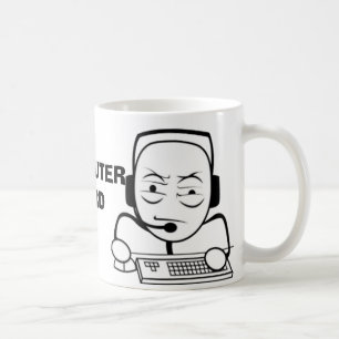 Tasses nerd de meme d'Internet d'ordinateur