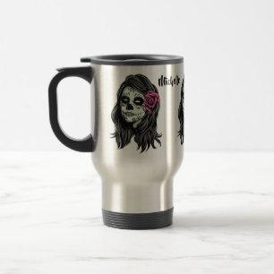 Tasses nommées faites sur commande de femme de