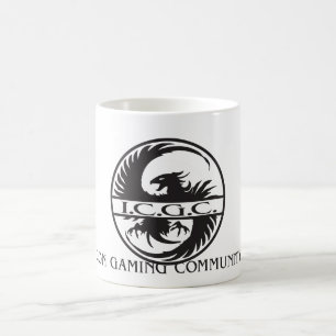 TASSES NOMMÉES NOMMÉES DE LOGO ET D'ICÔNE D'ICGC