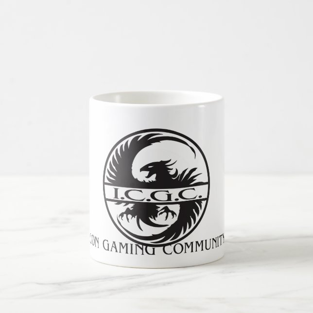 TASSES NOMMÉES NOMMÉES DE LOGO ET D'ICÔNE D'ICGC (Centre)