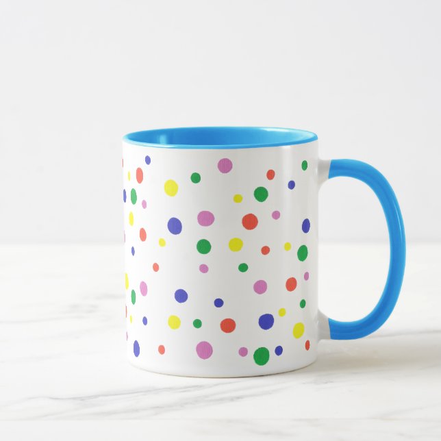 Tasses Pois colorées (Droite)