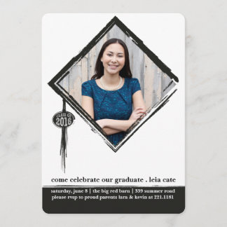 Tassle Graduation Invitation
