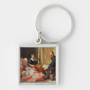 Tasso and Elenora D'Este Keychain