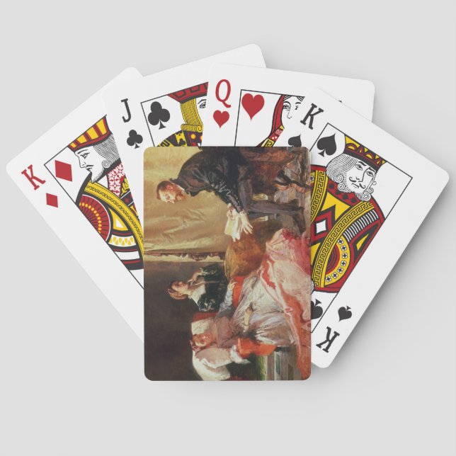 Tasso and Elenora D'Este Playing Cards (Back)