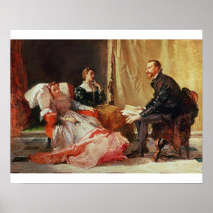Tasso and Elenora D'Este Poster
