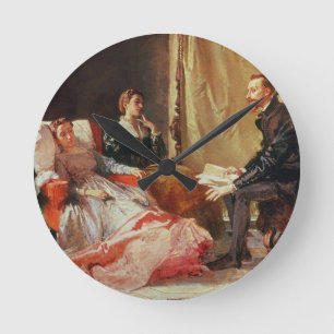 Tasso and Elenora D'Este Round Clock