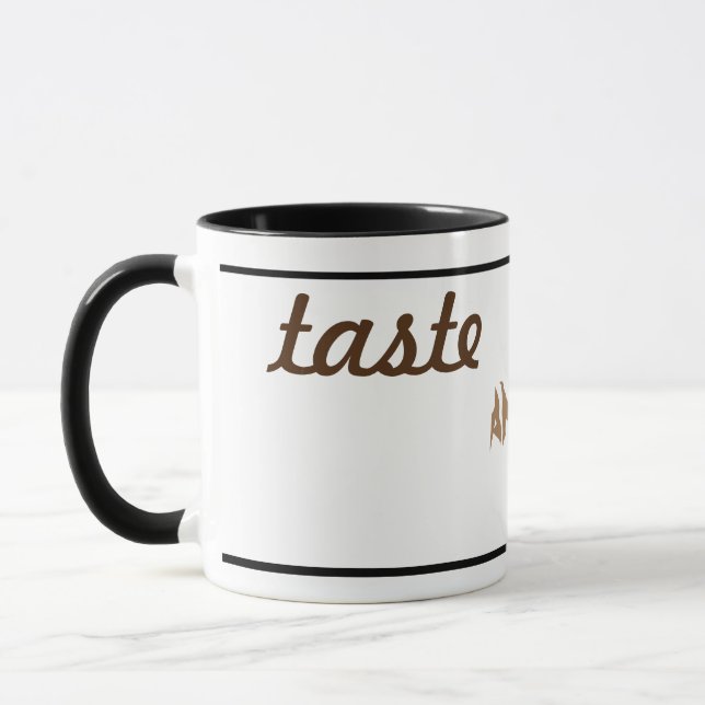 taste and enjoy mug is aperfect appetizing one (Left)