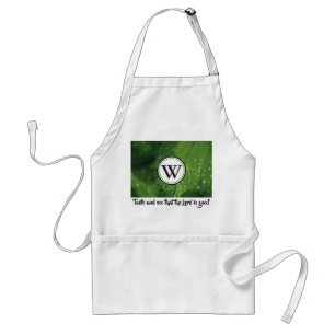 Taste And See Personalized MONOGRAM Psalm 34:8 Standard Apron