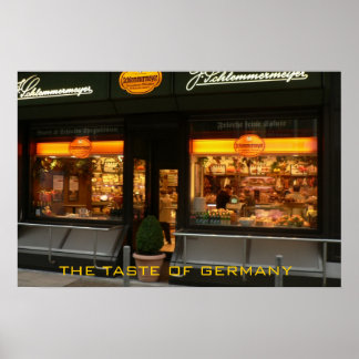 TASTE OF GERMANY POSTER