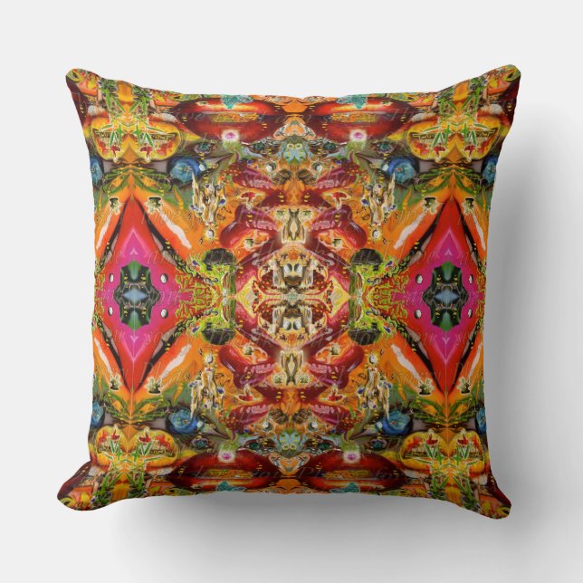 Taste of Healing Ho'oponopono Pillow by Deprise (Front)