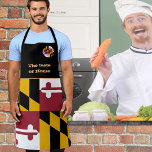 Taste of Home & Maryland Flag, Maryland /Cooking Apron<br><div class="desc">Aprons (Cooking /Chefs): The taste of Home & Maryland Flag,  Maryland - trendy kitchen fashion - Love my country,  travel,  holiday / foodie patriots</div>