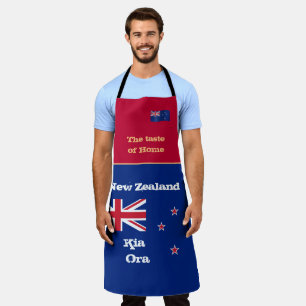 Taste of Home & New Zealand Flag / Zealand Cooking Apron