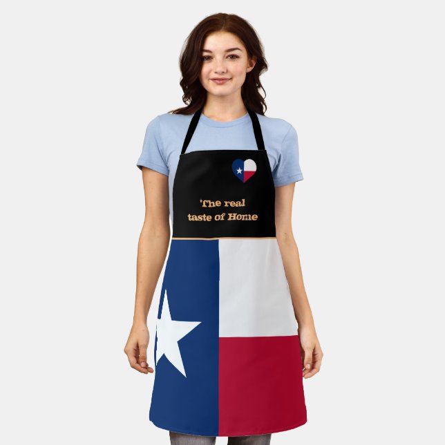 Taste of Home & Texas Flag, Texas /America Cooking Apron (Worn)