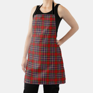 Taste of Scotland Clan MacFarlane Tartan Plaid Apron