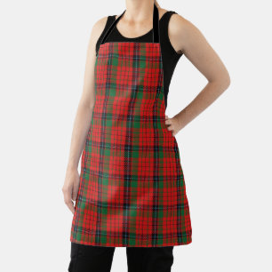 Taste of Scotland Clan MacNicol Red Tartan Apron