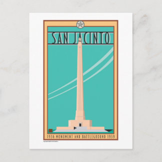 TASTE OF TEXAS-San Jacinto Monument- Postcard