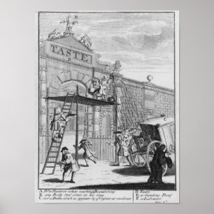 Taste, or Burlington Gate, 1732 Poster