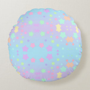 Taste Stars Round Pillow