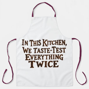 Taste-Test Everything Twice Apron