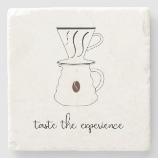 taste the experience stone coaster