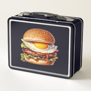 Taste the Rainbow: Bursting Burger Lunch Box
